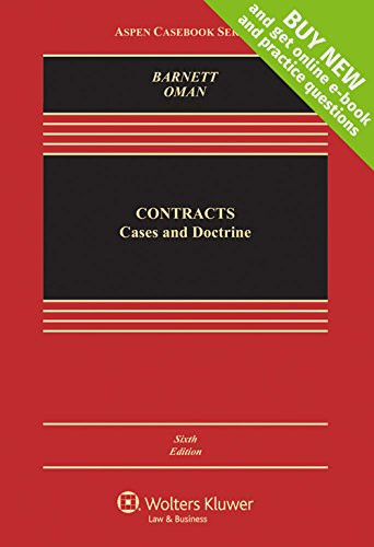 Contracts Cases and Doctrines