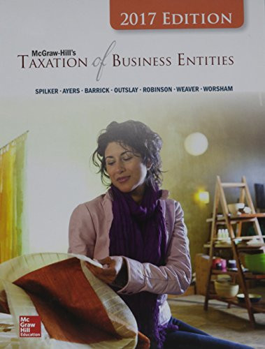 Mcgraw Hill's Taxation of Business Entities