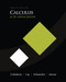 Calculus and Its Applications