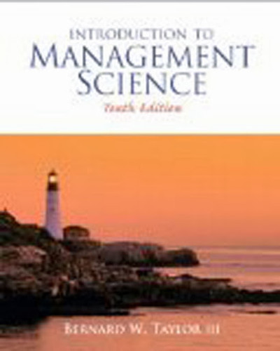 Introduction to Management Science