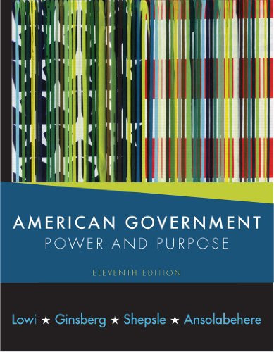 American Government Power And Purpose