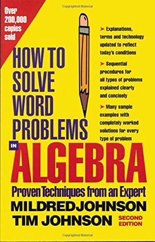 How To Solve Word Problems In Algebra