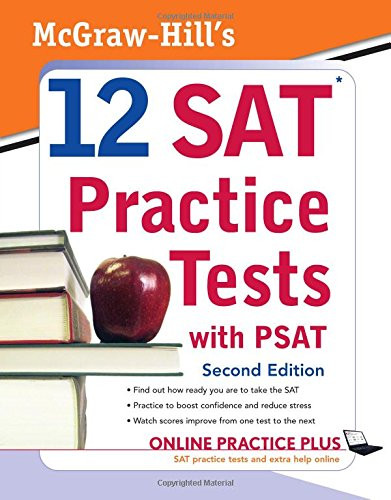 Mcgraw-Hill Education 12 Sat Practice Tests with Psat