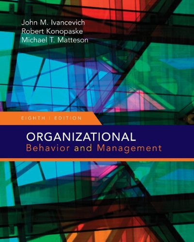 Organizational Behavior & Management