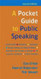 Pocket Guide to Public Speaking