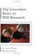 Unwritten Rules of Phd Research Unwritten Rules of Phd Research