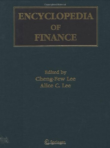 Encyclopedia of Finance