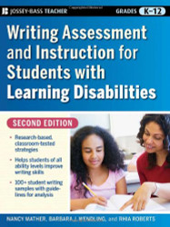 Writing Assessment And Instruction For Students With Learning Disabilities