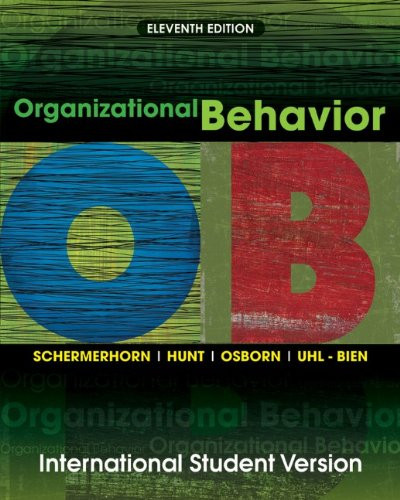 Organizational Behavior