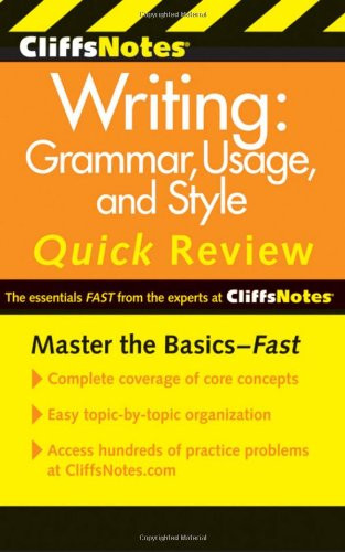 Cliffsnotes Writing
