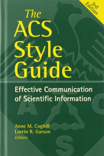 Acs Style Guide