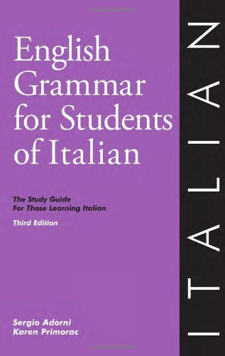 English Grammar for Students of Italian