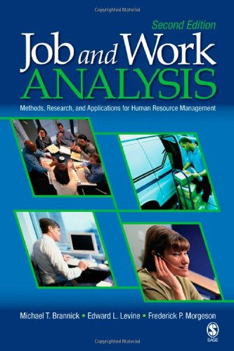 Job and Work Analysis