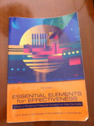 Essential Elements For Effectiveness