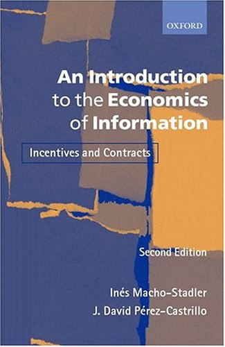 Introduction to the Economics of Information