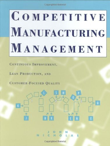 Competitive Manufacturing Management