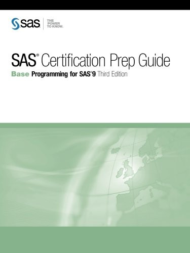 Sas Certification Prep Guide