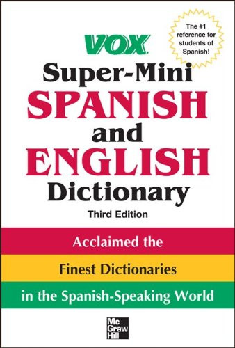 Vox Super-Mini Spanish And English Dictionary