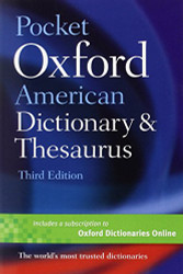 Pocket Oxford Dictionary And Thesaurus