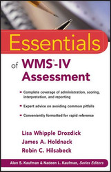 Essentials Of Wms-Iv Assessment