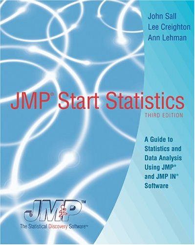 Jmp Start Statistics Book Only