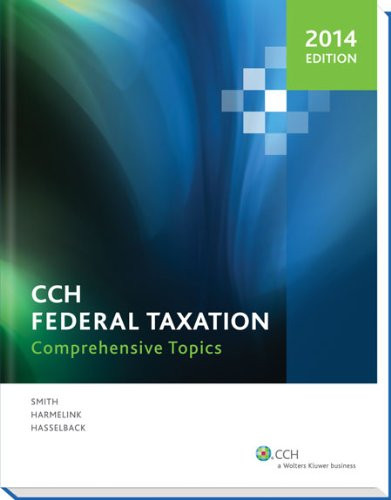 Federal Taxation Comprehensive Topics