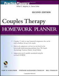 Couples Therapy Homework Planner
