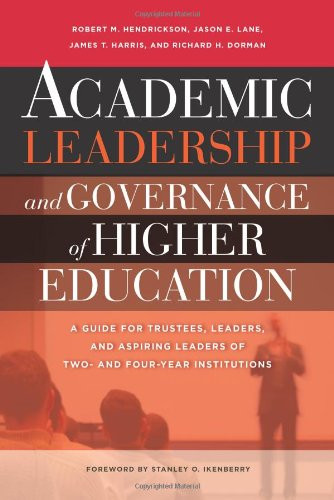 Academic Leadership And Governance Of Higher Education