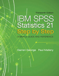 IBM SPSS Statistics Step by Step