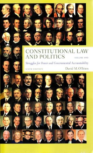 Constitutional Law and Politics