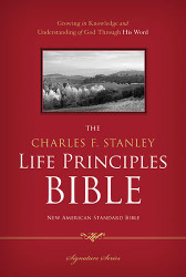 Charles Stanley Life Principles Bible NASB