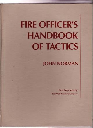 Fire Officer's Handbook Of Tactics