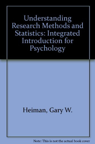 Understanding Research Methods and Statistics