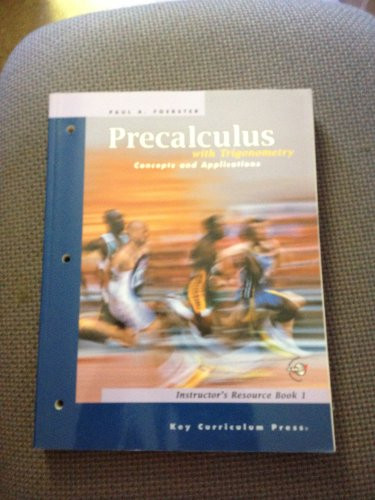 Precalculus with Trigonometry - Instructor's