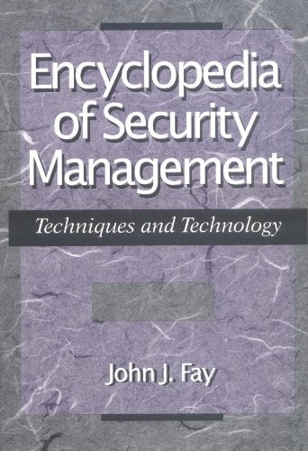 Encyclopedia of Security Management