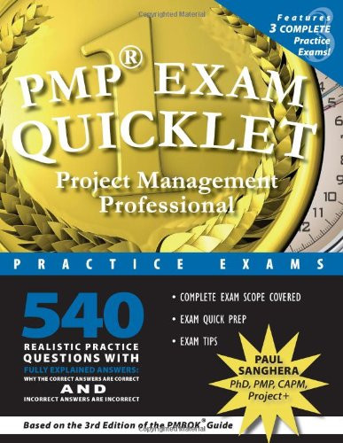 Pmp Exam Quicklet