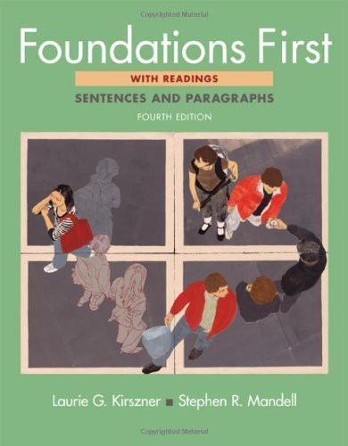 Foundations First With Readings