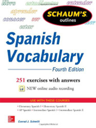 Schaum's Outline of Spanish Vocabulary