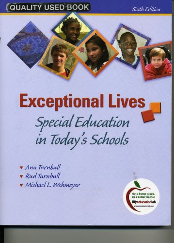 Exceptional Lives Special Education In Today's Schools