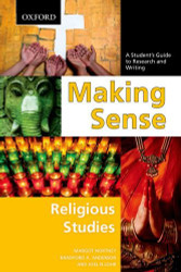 Making Sense In Religious Studies