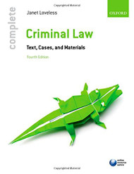 Complete Criminal Law