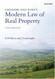 Cheshire and Burn's Modern Law of Real Property