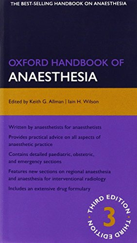 Oxford Handbook of Anaesthesia