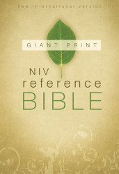 NIV Reference Bible Giant Print