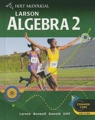 Mcdougal Larson Algebra 2 Student Edition Algebra 2