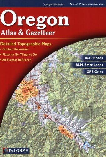 Oregon Atlas And Gazetteer