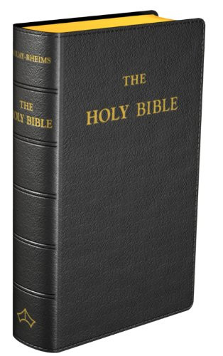 Douay-Rheims Bible Pocket Size Black Flexible Cover