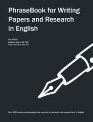 Phrasebook For Writing Papers And Research In English