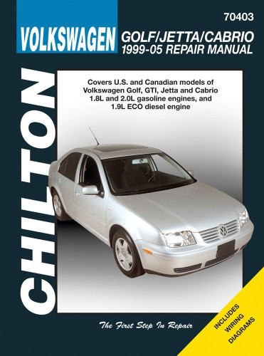 Volkswagen Golf/Jetta/Gti 1999-2005 Repair Manual