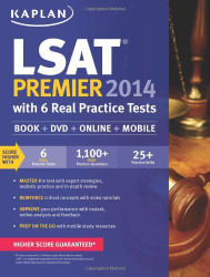 Kaplan LSAT Premier with 6 Practice Tests